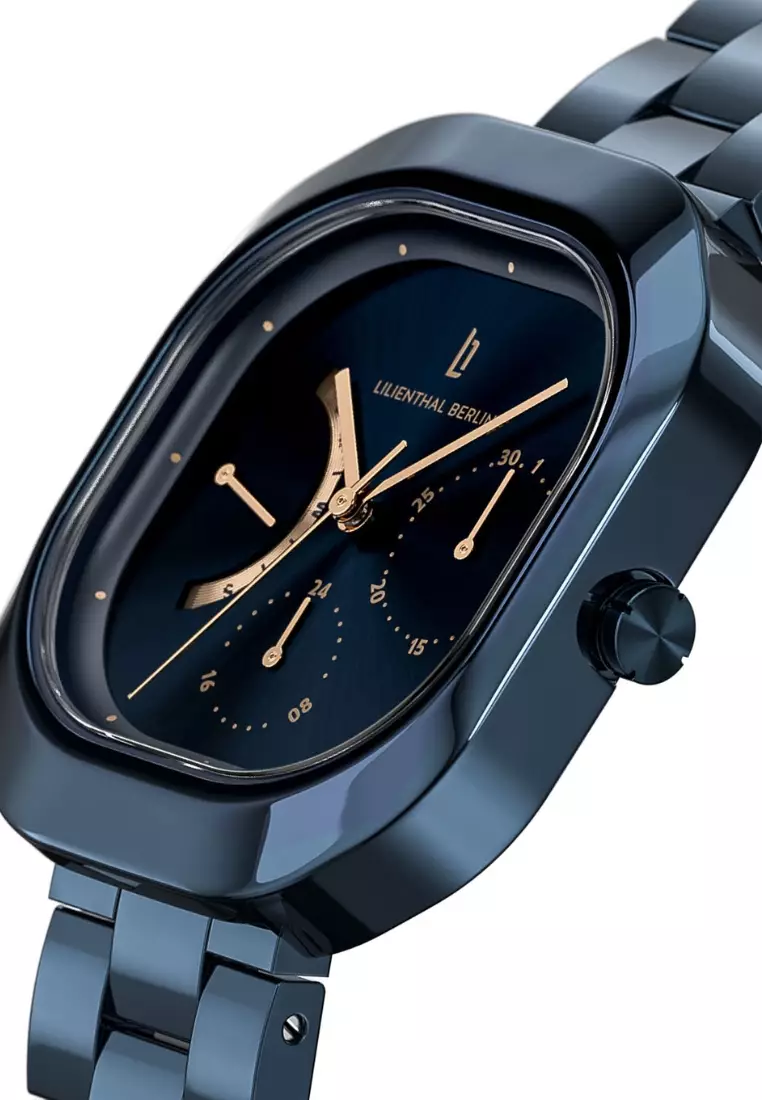 Multimatica Blue Rose Gold - Metal Strap