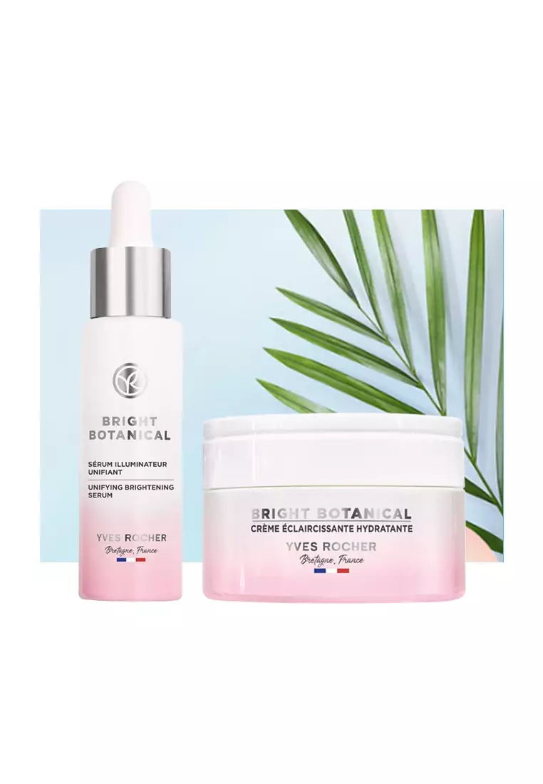 Bright Botanical Brightening Hydrating Serum 50ml & Unifying Serum Fluid 30ml Skin Care
