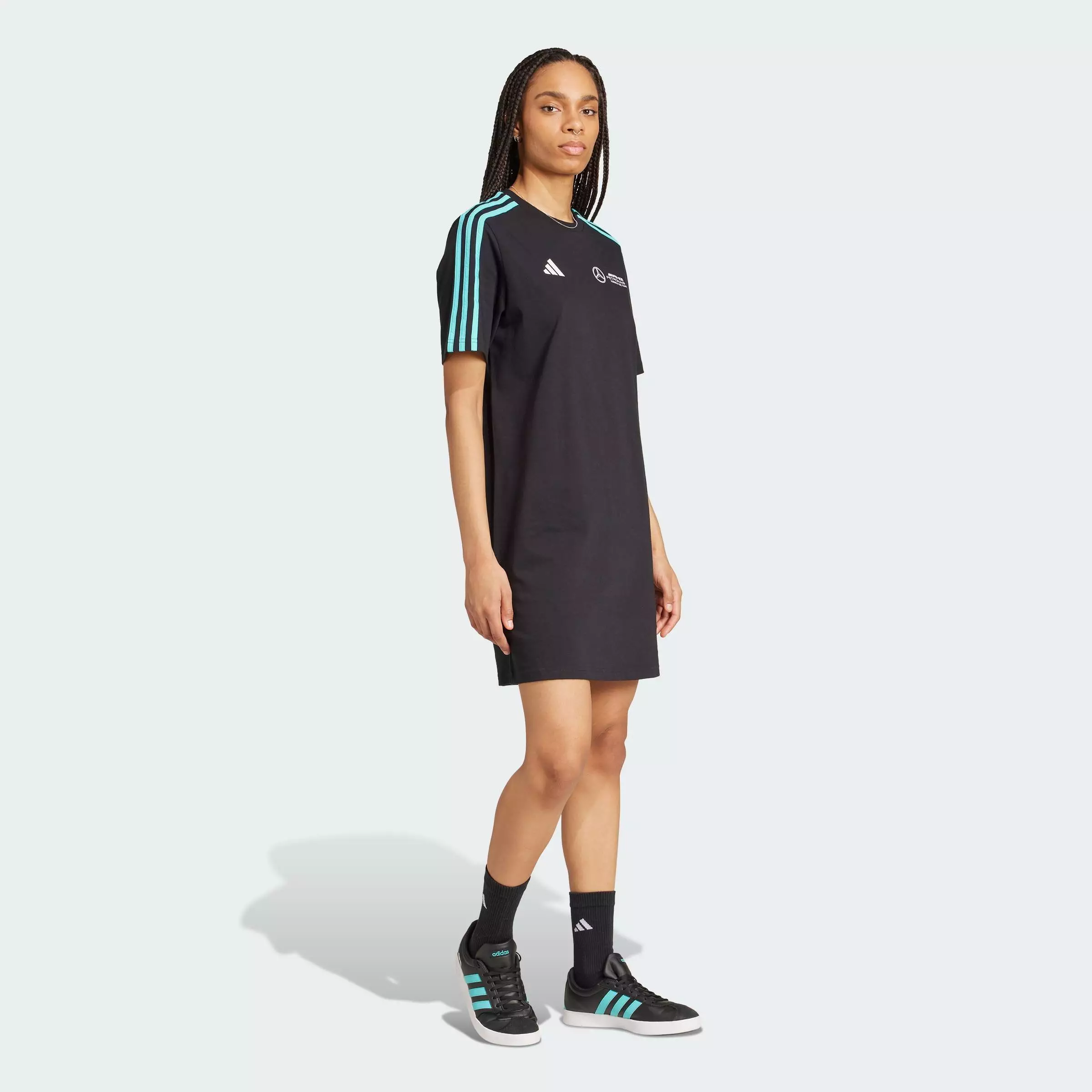 Motorsport Mercedes - AMG Petronas Formula One Team DNA Tee Dress Women Black JV5426