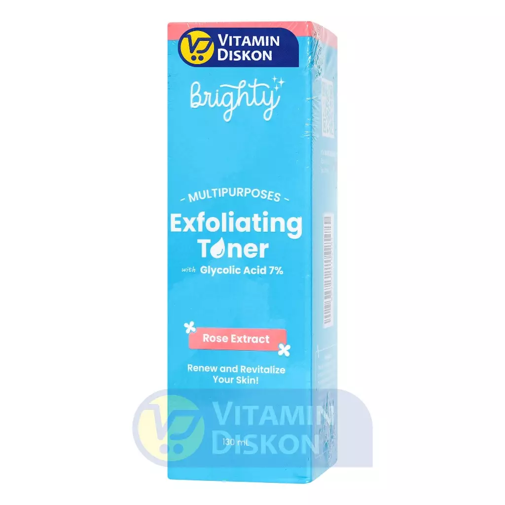 BRIGHTY MULTIPUPOSES EXFOLIATING TONER 130ML