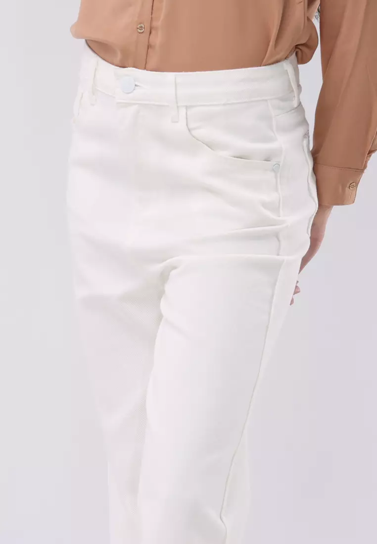 Denim Wide Leg Pants