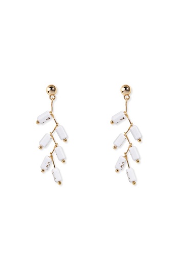 A-Excellence gold Long Earring 24359AC4CA9027GS_1