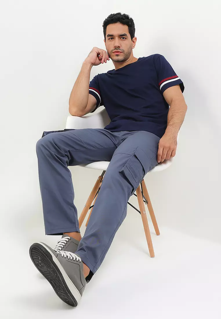 Men Basic Cargo Pants
