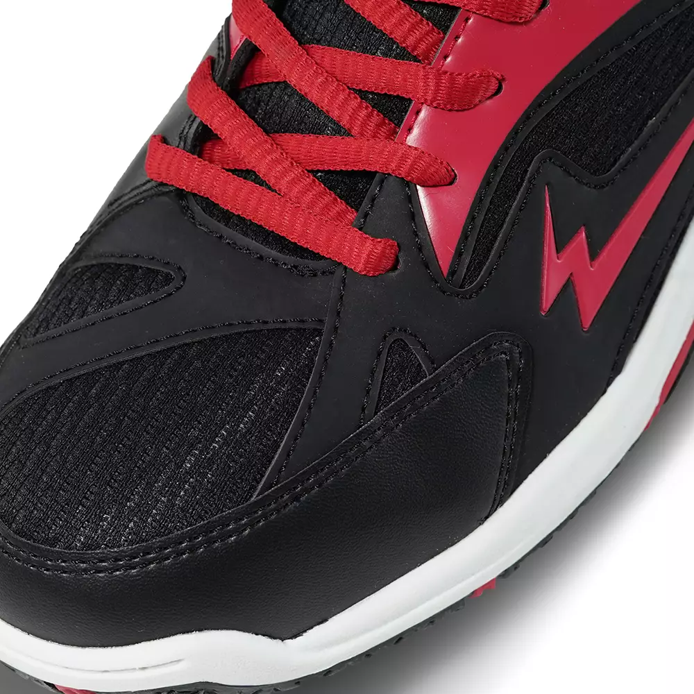 Eagle Sepatu Badminton Viking - HITAM/MERAH