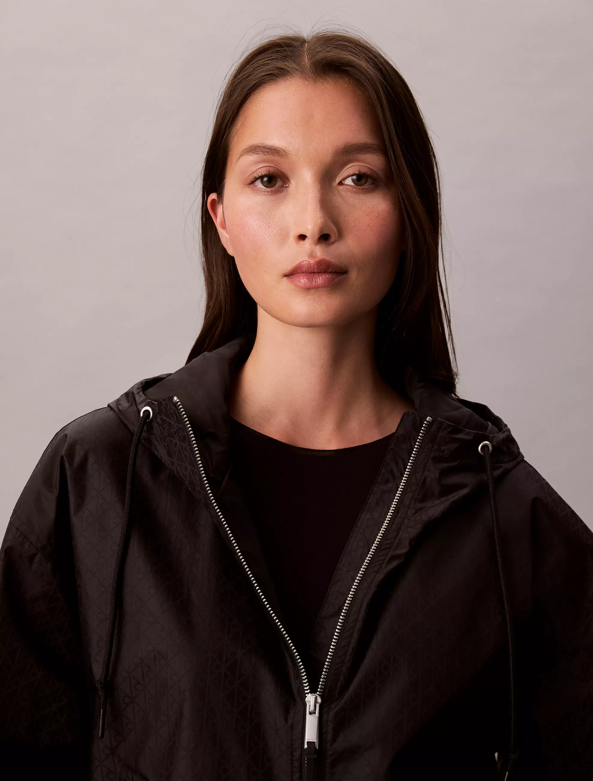 Calvin Klein -  Emblem Logo Jacquard Windbreaker