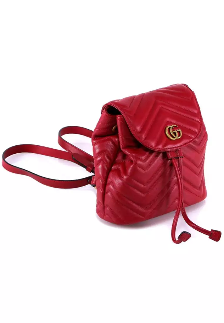 Gucci shop quilted backpack