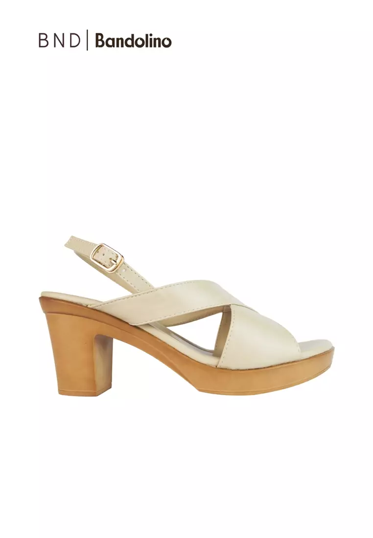 Discount on BND  shoes - SKU: BND - Bandolino Iliana Heels 33350 Light Beige