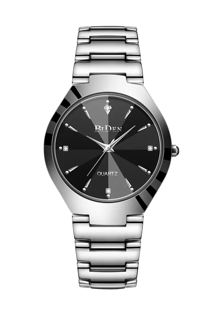 Jam Tangan Pria Bisnis 3 ATM Anti Air Tali stainless steel Jam Tangan Cowok