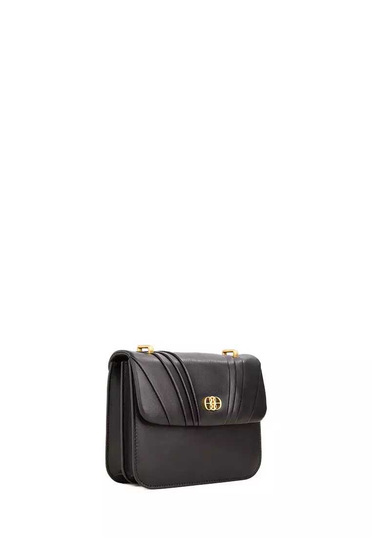 Beige Everyday Croissant Mini Crossbody Bag