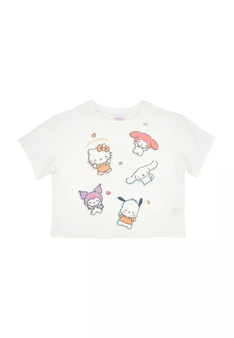 Girls Licensed Graphic Boxy T-Shirt "Cheery"