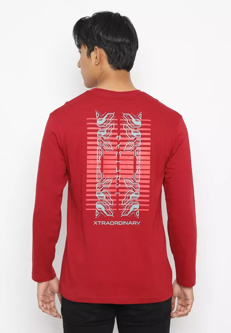 Buy 1 Get 1 T-Shirt Cotton Combed Lengan Panjang