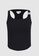 Urban Revivo black Tank Top With Buckle Strap AFC29AA1750853GS_6