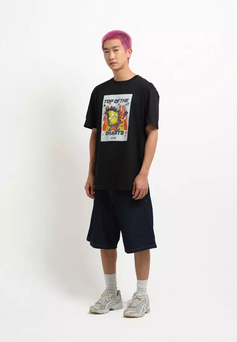 3Second Kaos Unisex Lengan Pendek Regular Fit Katun Rodger 370125