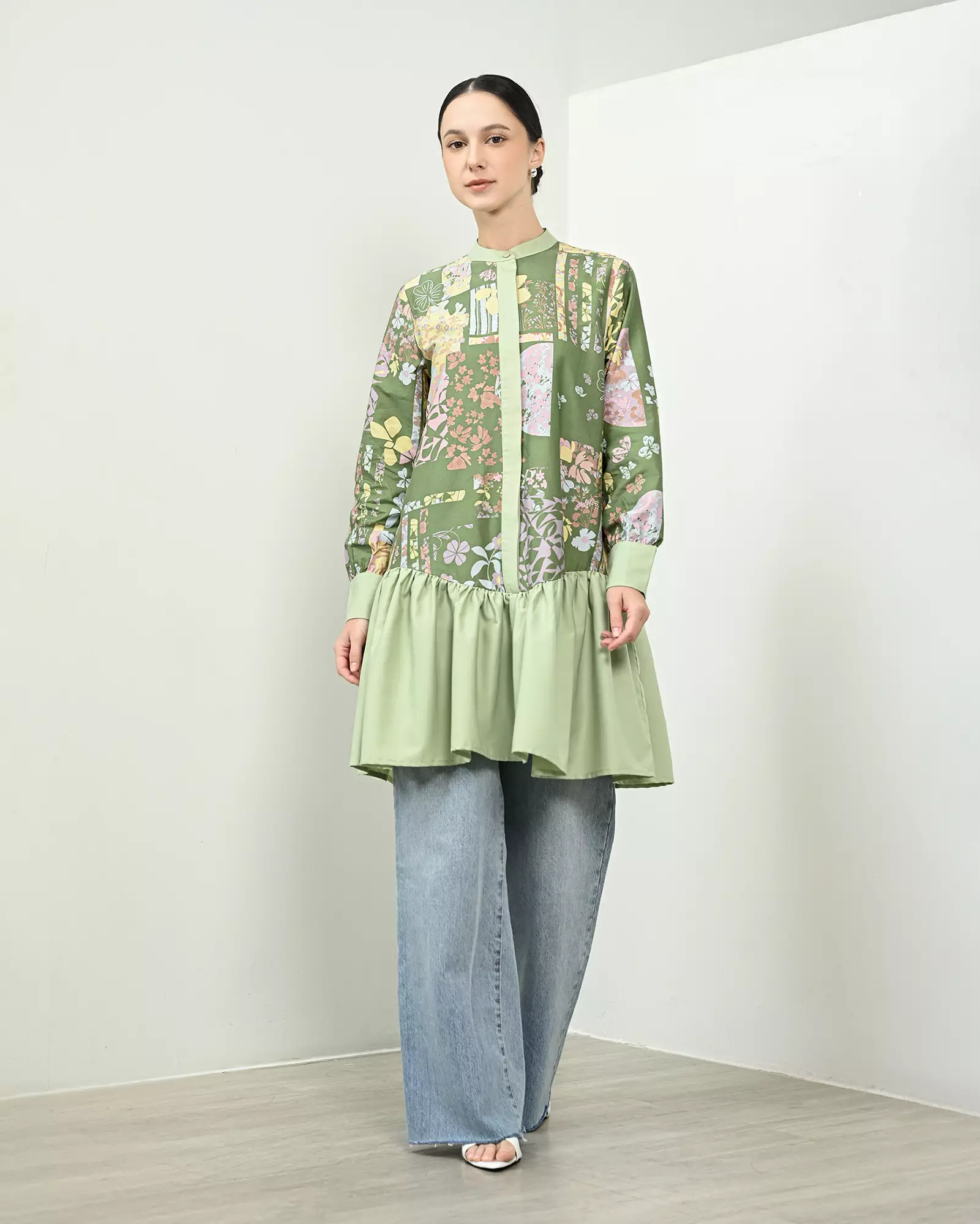 Geulis.id AIREL TUNIC - Green
