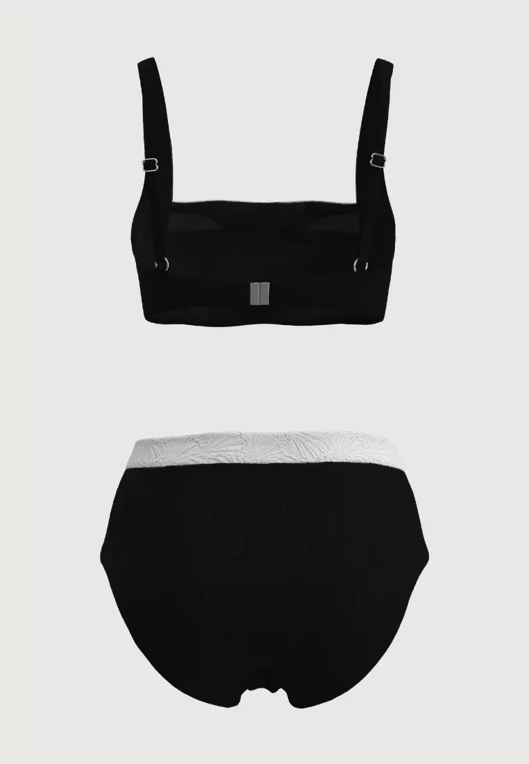 Coco Black High Waisted Bikini Set