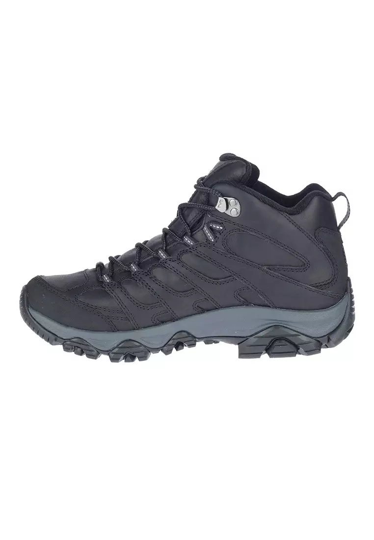 Buy Merrell Merrell Moab 3 Prime Mid Waterproof - Black Mens Hiking ...