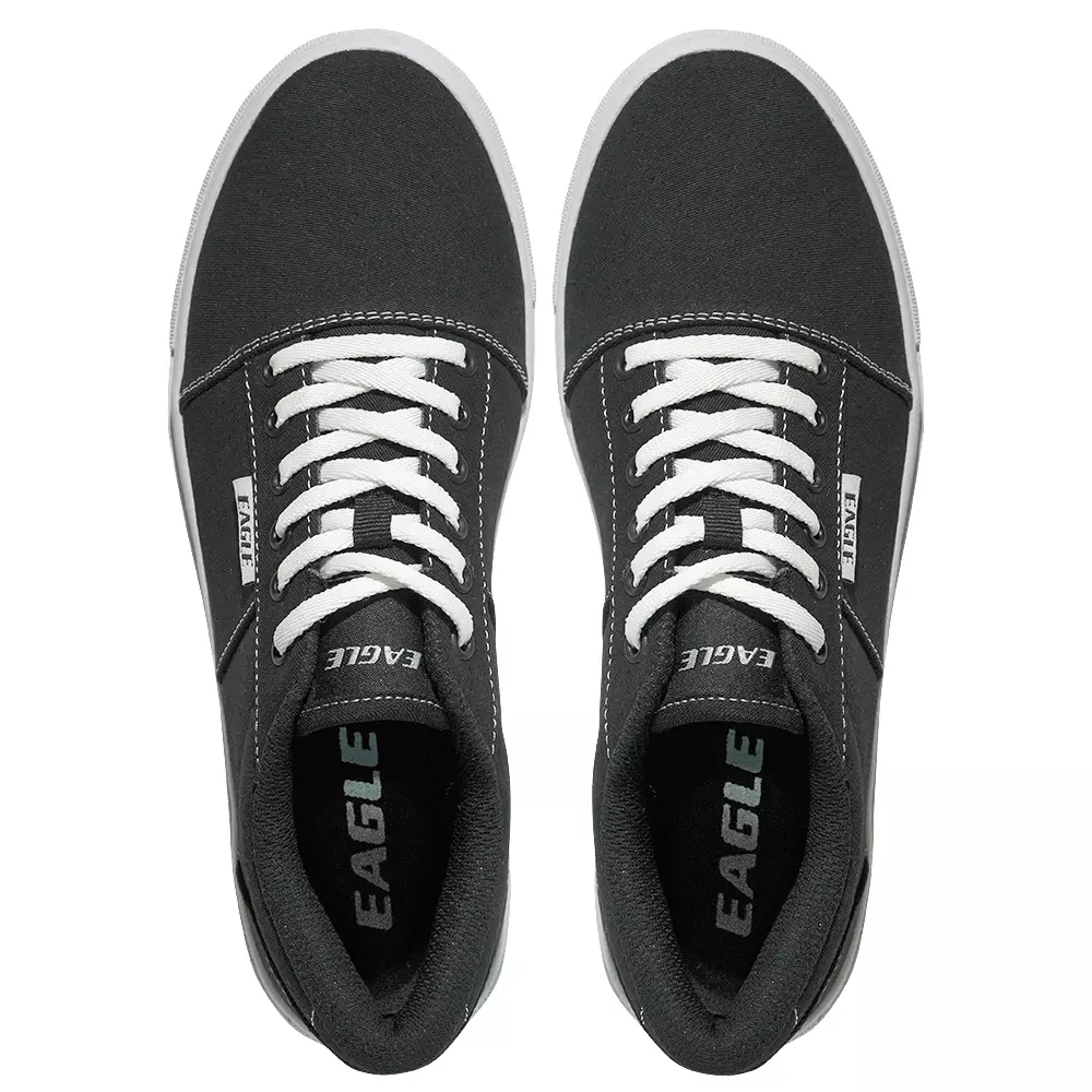 Eagle Sepatu Sneakers Lifestyle EasyCourt - HITAM/PUTIH