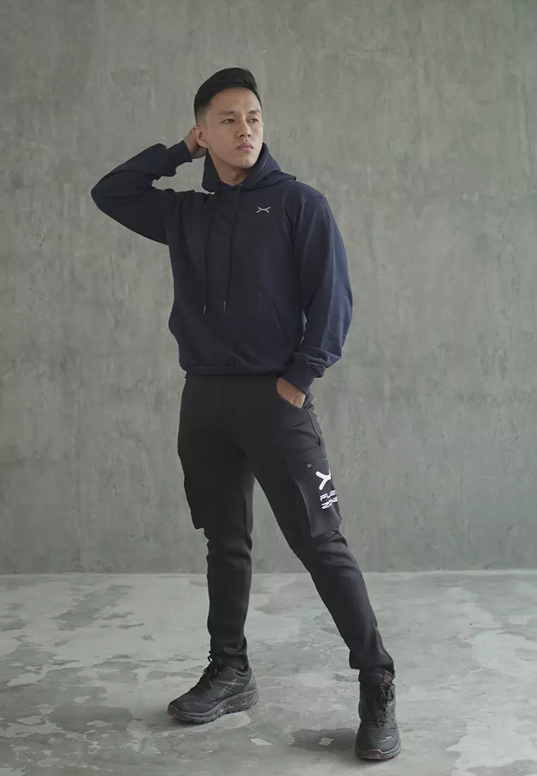 Flexzone Hoodie Pullover Essential series Navy