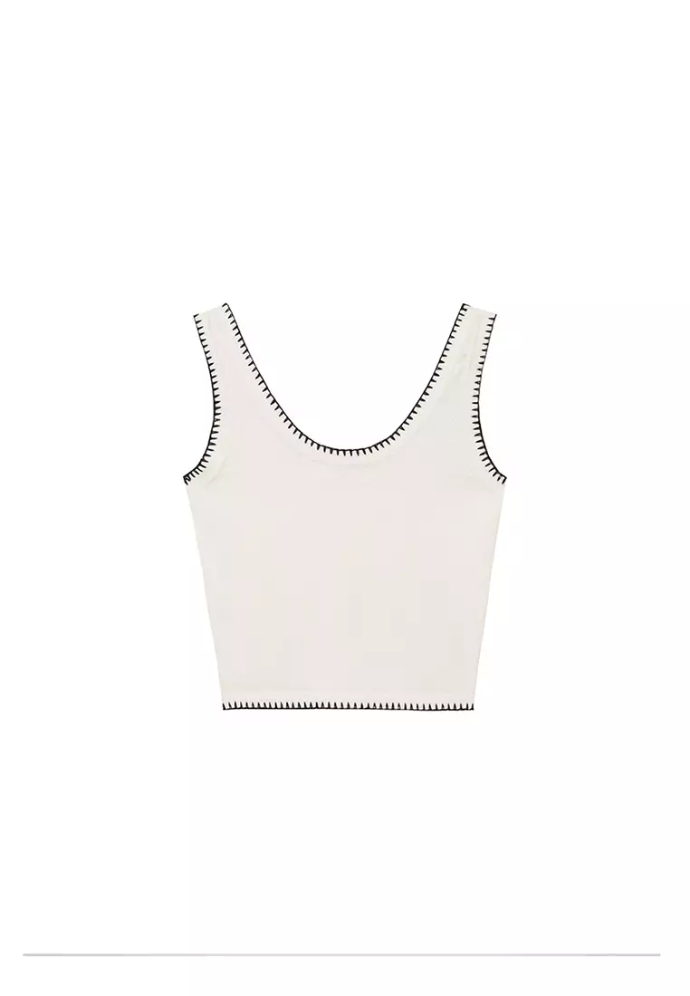 Tank Top with Trim