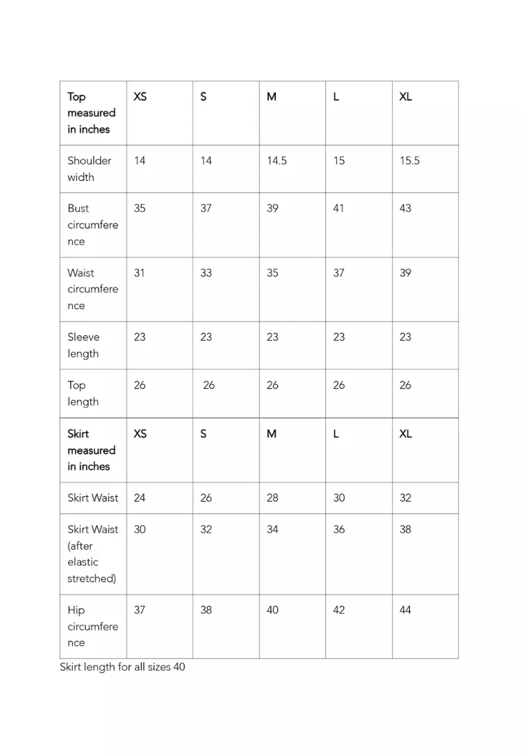 Loveaisyah White Silk Embroidery Puff Sleeve Kebaya Top & Maxi Skirt Hari Raya