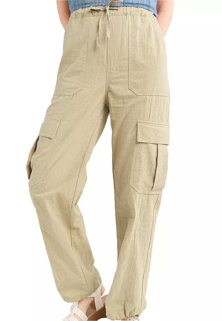 Straight Fit Cargo Pants
