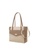 Valentino Creations beige Sabrine Color-block Handbag 35EF9AC886DD84GS_2