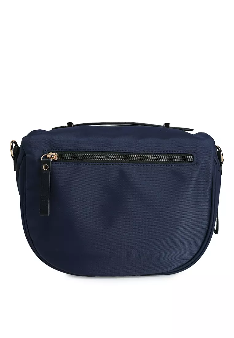 Nylon Convertible Satchel Bag