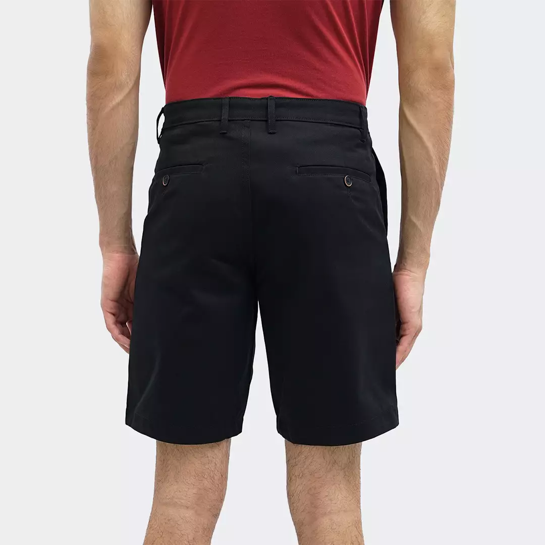 MANZONE Celana Pendek Bermuda Pria Casual SLIM FIT Arion - Bestbuy-Black