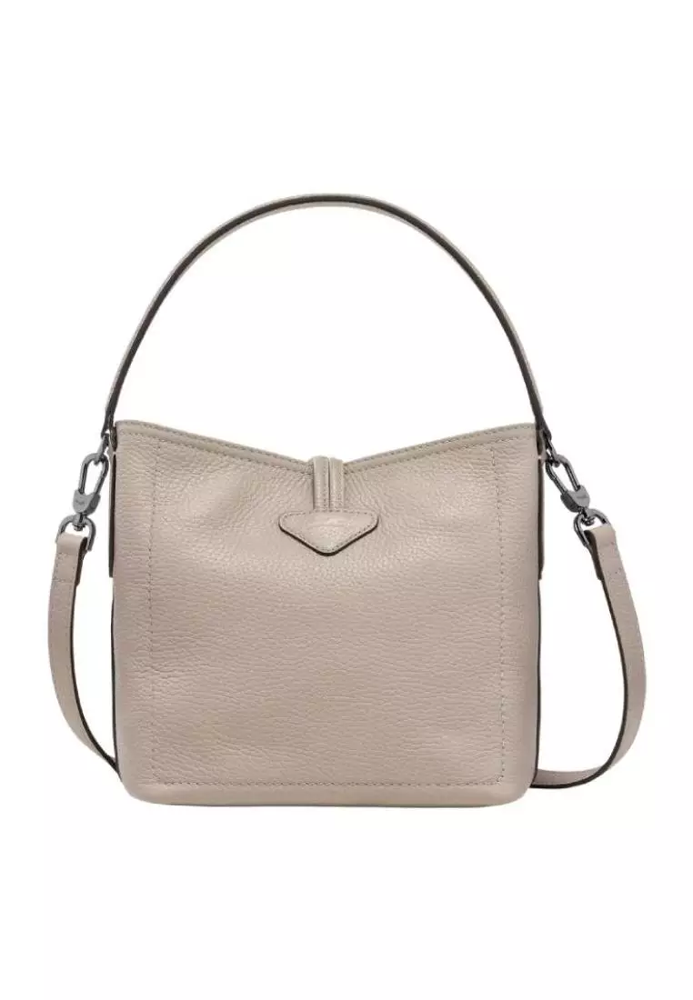 Longchamp Roseau Essential Bucket Bag XS Clay