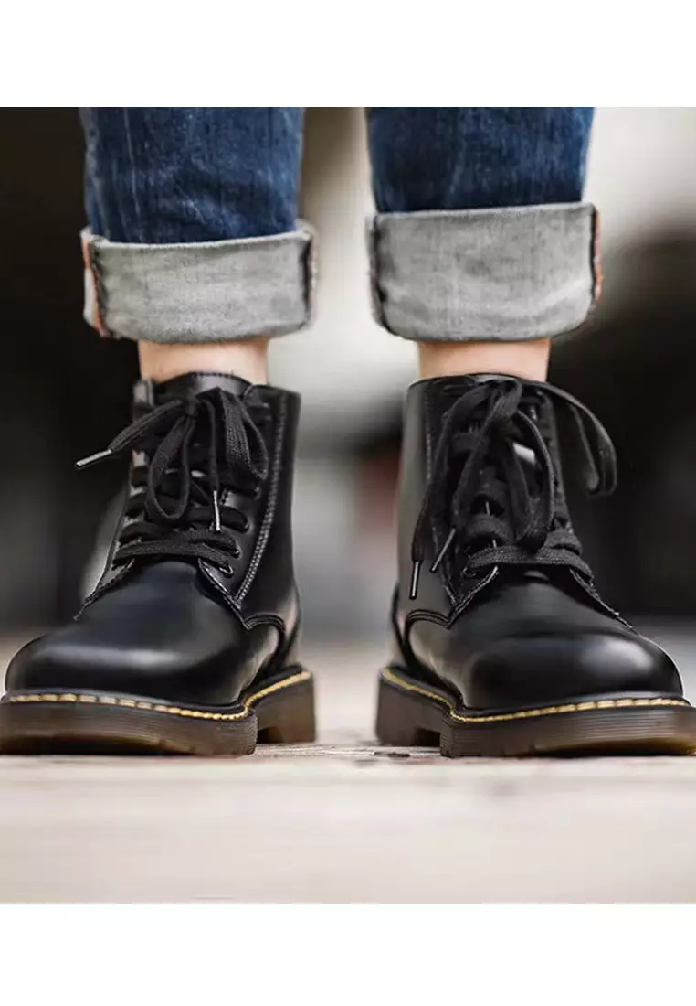 High Top Leather Martin Boots CQ1907089