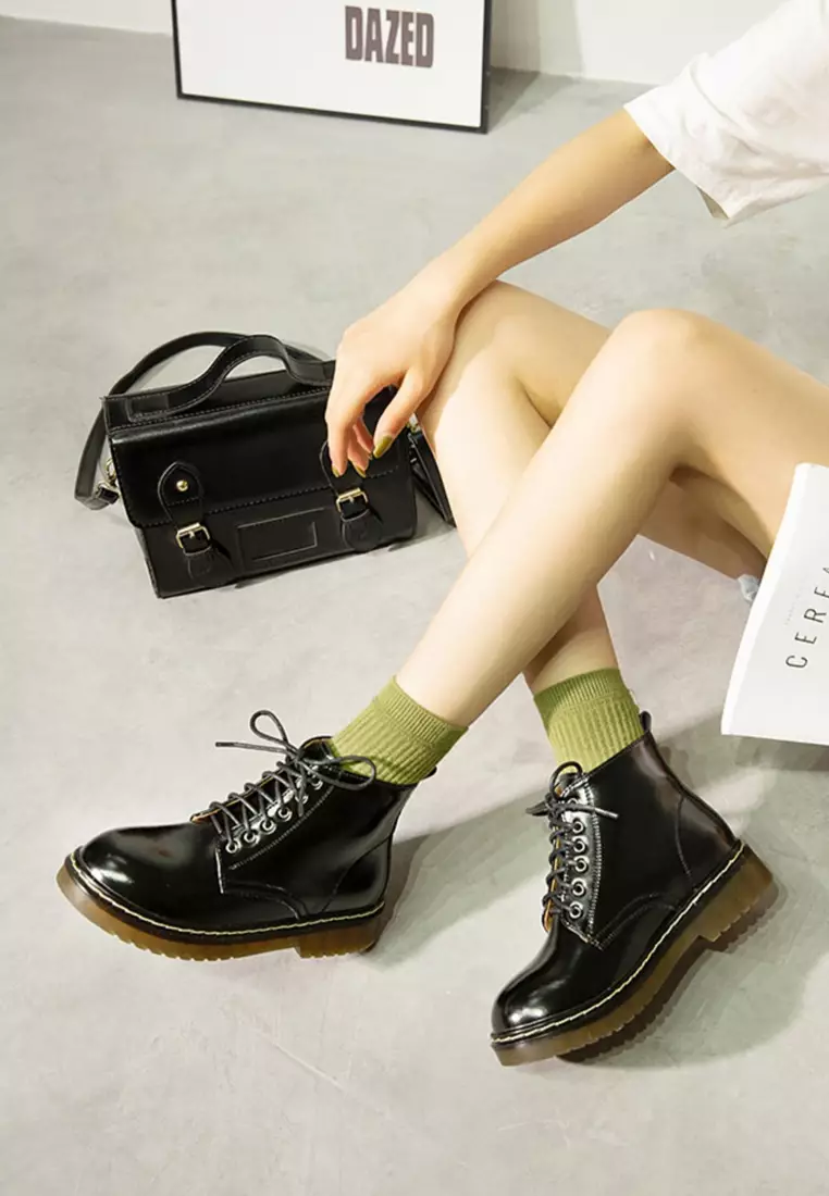 Classic Leather Martin Boots MZ509