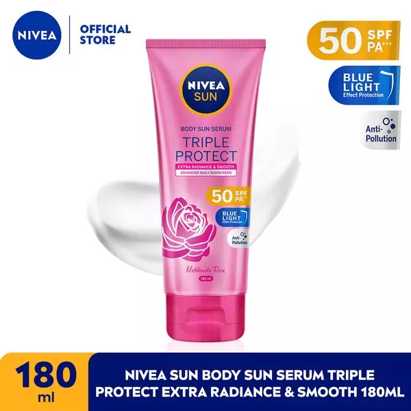 NIVEA SUN Body Sun Serum Triple Protect Extra Radiance & Smooth 180ml