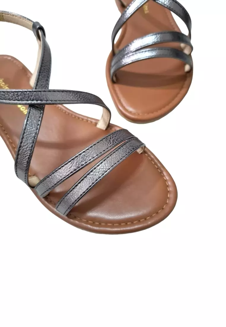 Nicholas Edison Sandal Hana Pewter