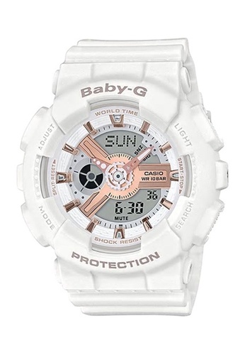 Baby-G white and gold CASIO BABY-G BA-110RG-7A 62E50ACBC6365EGS_1