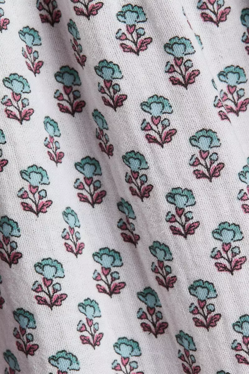 Cotton muslin dress