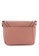 Unisa pink Saffiano Flap Closure Sling Bag UN821AC39YSAMY_3