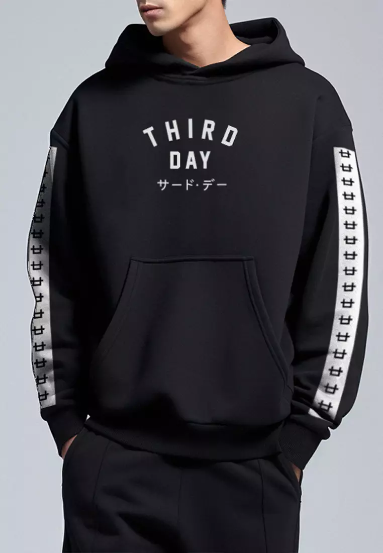 MT738O Unisex Hoodie tdsimple List logo blkXS