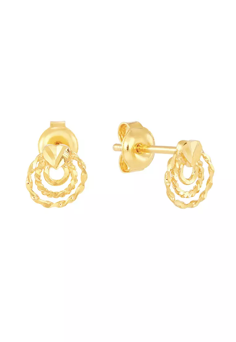 Buy HABIB HABIB 916/22K Yellow Gold Earrings EC01-016-010422 2025