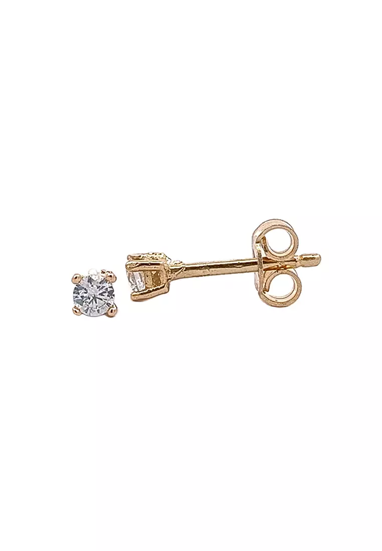 18k earrings saudi shop gold