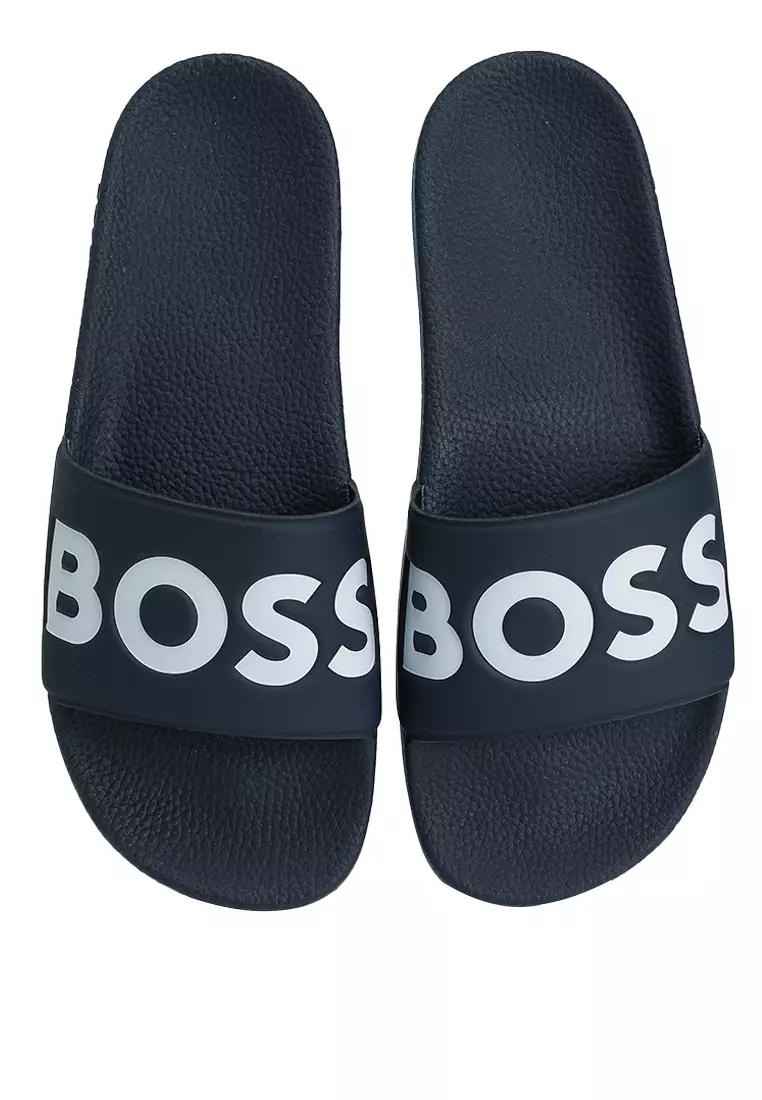 Logo Slide Sandals - BOSS Business