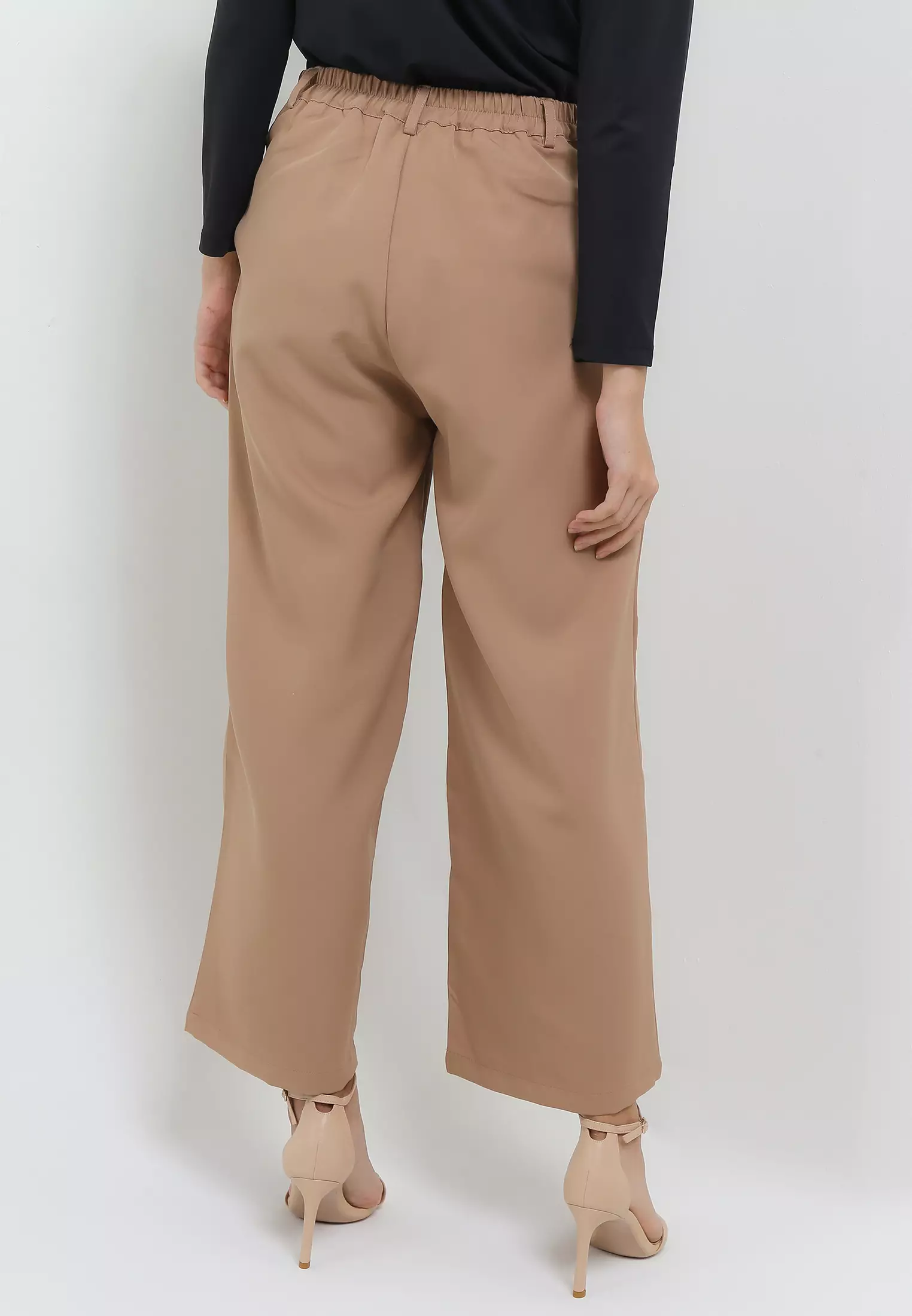 MFMW Kayena Celana Panjang Kulot Brown