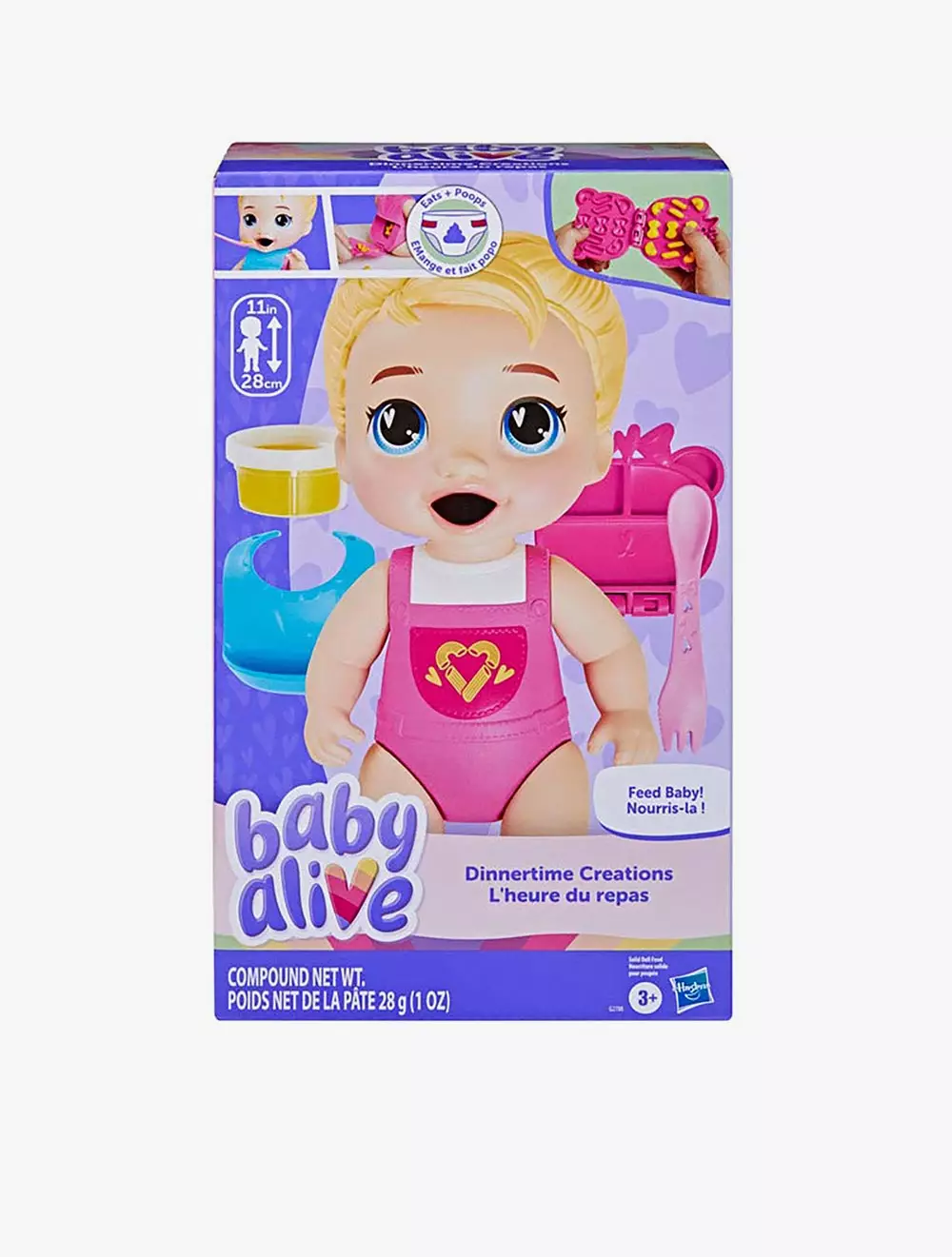 Baby Alive Dinnertime Creations Blonde Hair - BYAG2788