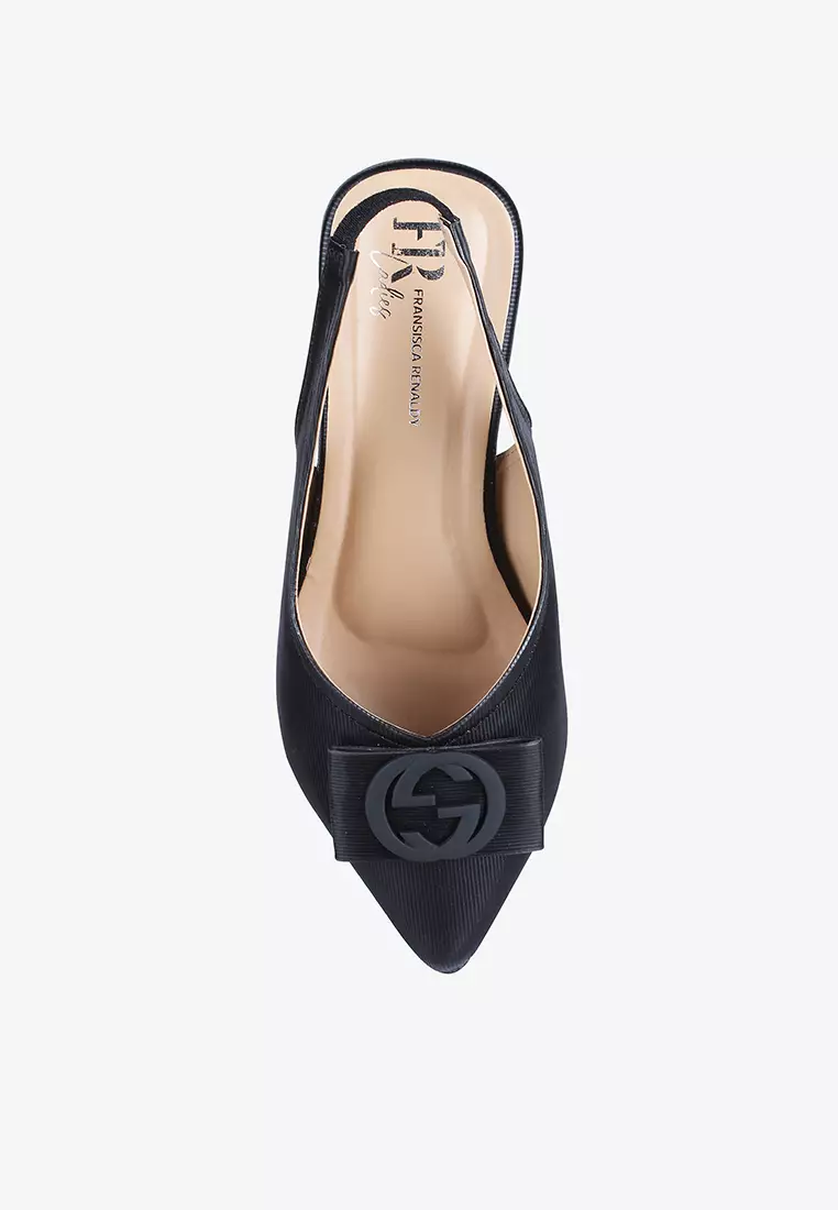 Flat Shoes Sling Ankle Wanita L.Jovita 01
