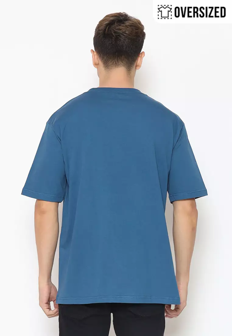 RBJ T-Shirt Cotton Combed Oversized Pria 2079250251