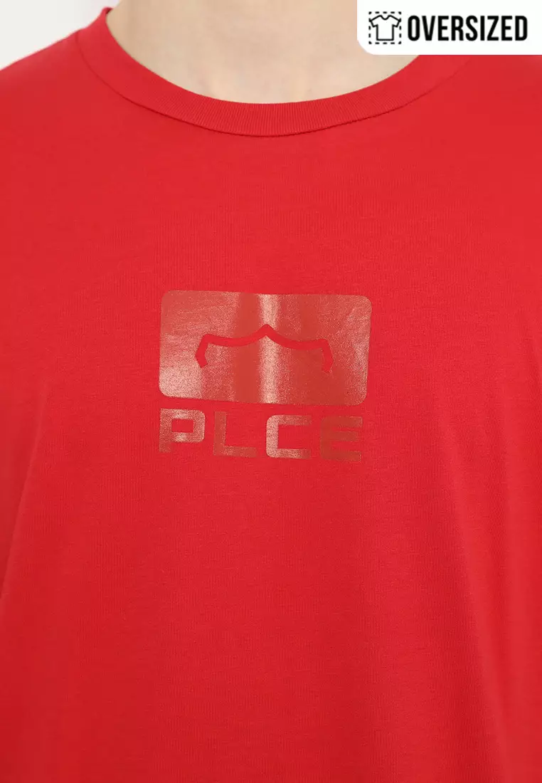 POLICE T-Shirt Cotton Combed Oversized Pria 2079180201