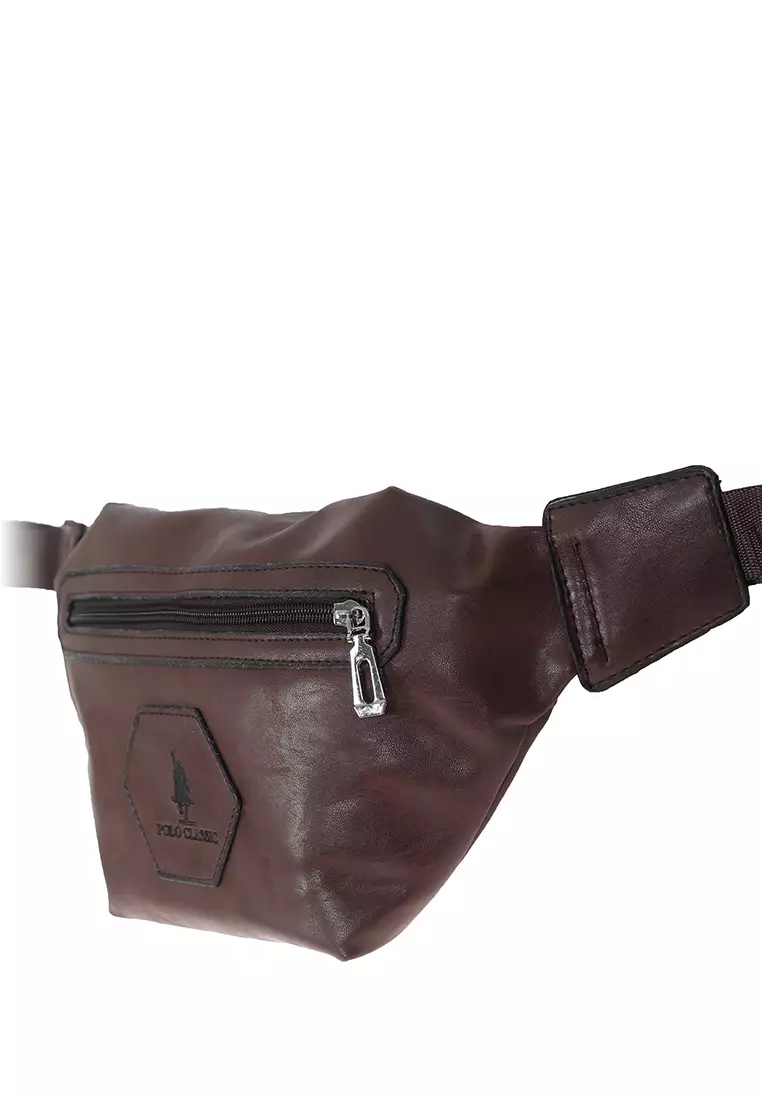 Waist Bag Polo Classic 808-19 Brown