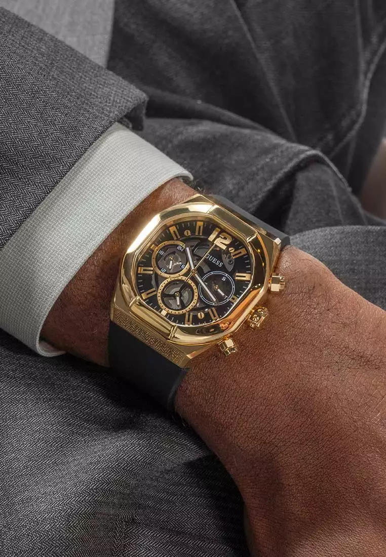 GUESS Gents Watch CLUTCH  Black - GW0638G1