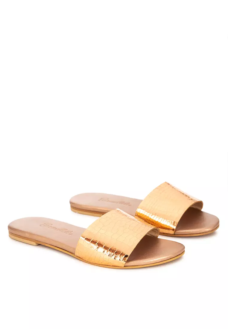 Metallic Flat Slides