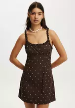 Kylie Flower/Brown Multi