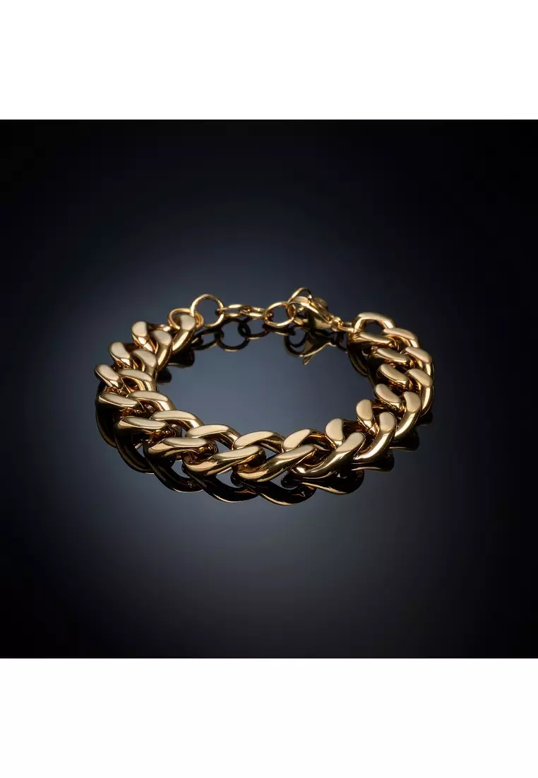 Chiara Ferragni Chain 170+25mm Gold Women's Bracelets J19AUW08